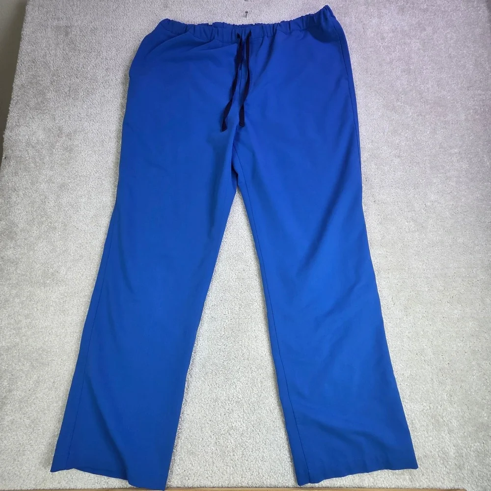 FIGS‎ Pisco Scrub Pants Mens XL Blue Medical Dental Vet Scrubs